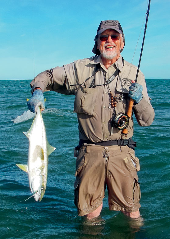 Catching kingfish on salt fly tackle The Fishing site