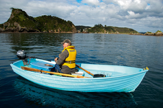 small boat fishing