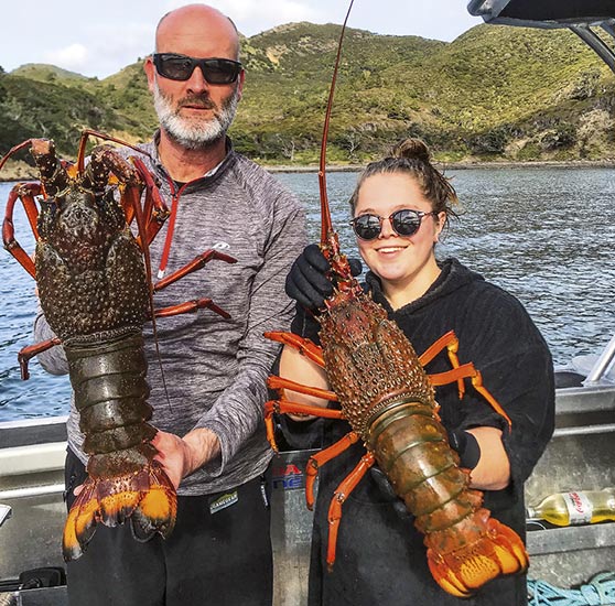 Freediving for Packhorse Crayfish The Fishing site