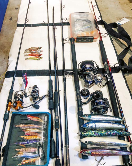 It's better to be overprepared as the kahawai and kingfish increasingly make their presence known.