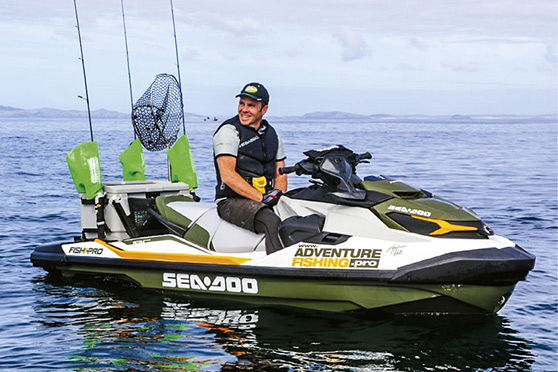 Competition host Andrew Hill stoked to see conditions improve.