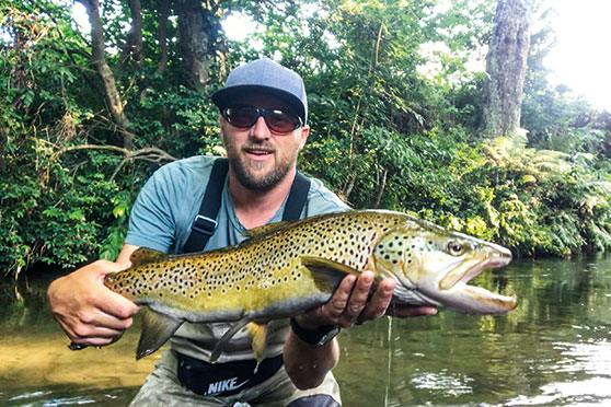 The lakes and rivers of the central North Island are the writer's favourite areas to fish.