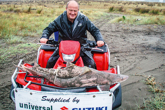 The right bait for the right species. Spotted dogfish favour crabs and other molluscs.