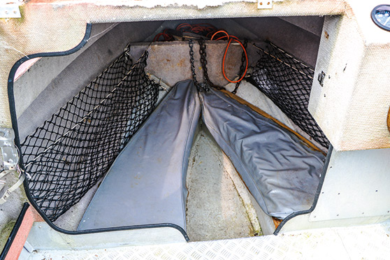 Waikato Motor Trimmers replaced all the internal carpeting on the hull and helm station as well as creating a new canopy, refurbishing the squabs and adding new windscreens.