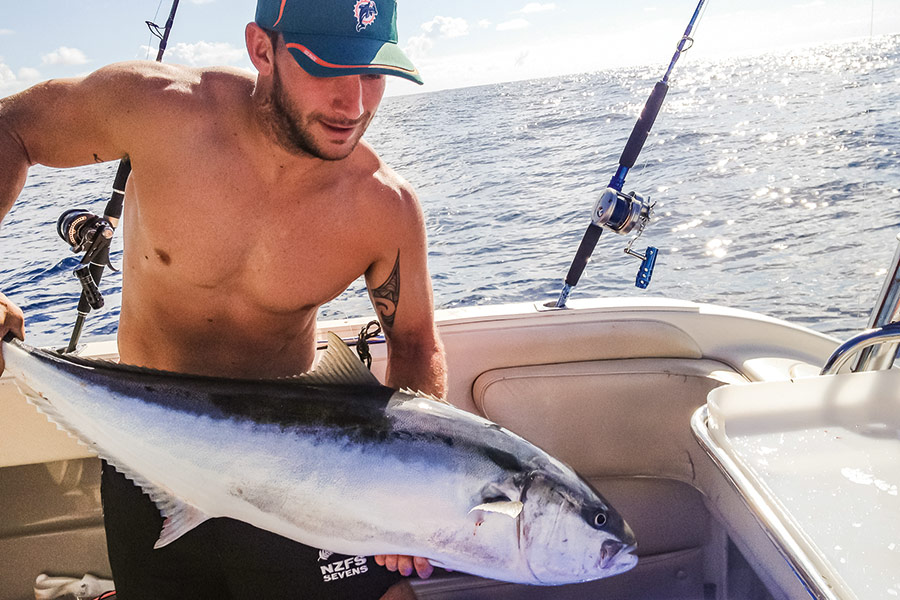 Gone are the days when the writer would fish the whole day with his shirt off.