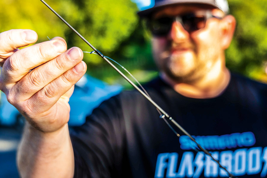 Specialist gear, including long rods and light leader, make the eging experience much easier.