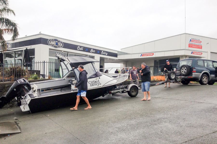 Boat ramp etiquette