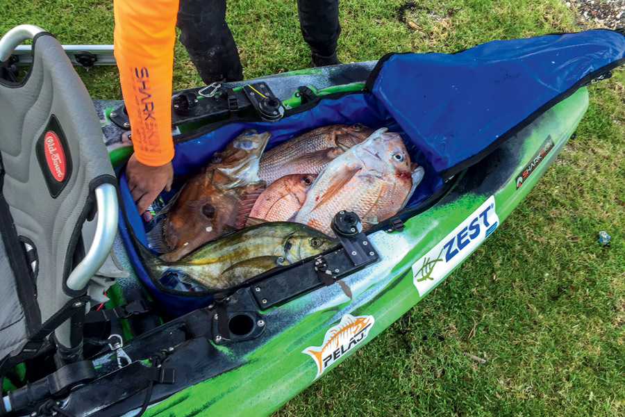 Caring for a kayak catch The Fishing site