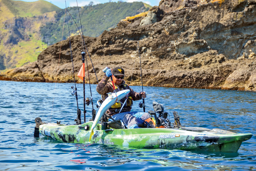 Caring for a kayak catch The Fishing site