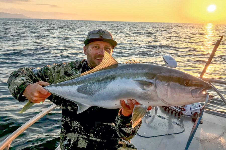 Horizontal Jigging for Kingfish