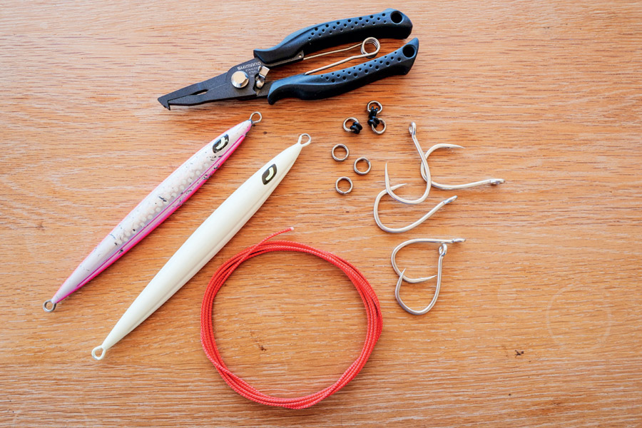 How to Tie a Jigging Assist Rig The Fishing site