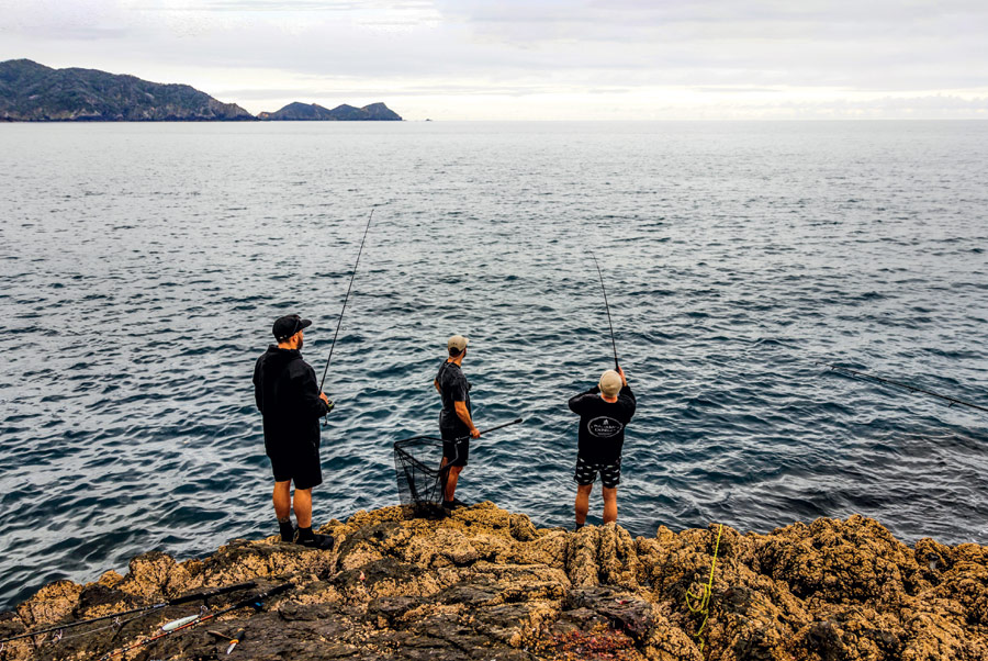Soft-Baiting off the Rocks
