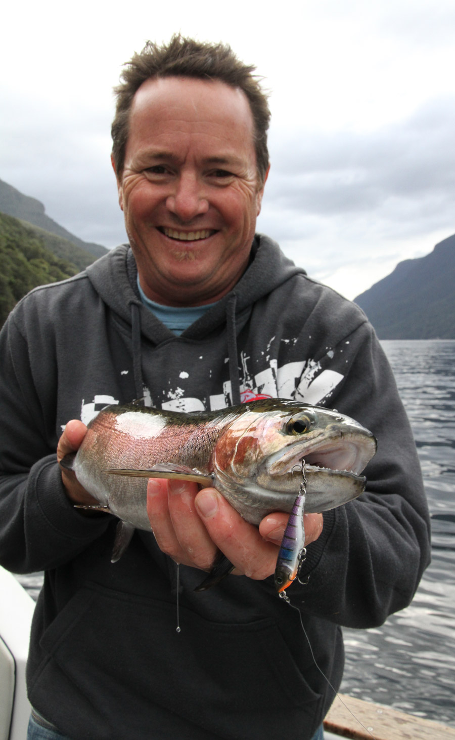 Trout fishing using hard bodied lures The Fishing site