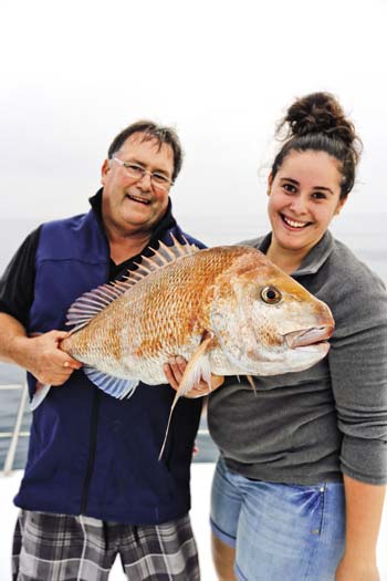 Savoy Charters Grant Miah Dixon snapper