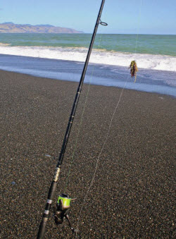 Combating swell when surfcasting