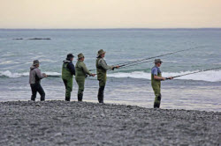 How to catch salmon