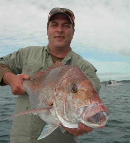 Cecil with a solid fish from DIVERSITY