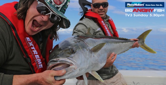 Big Angry Fish - Springtime Kingfish at Mayor Island - The Fishing Website