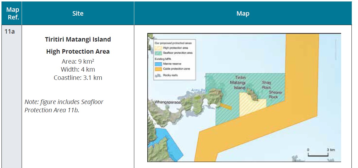Where do we find the new non fishing exclusion zones?