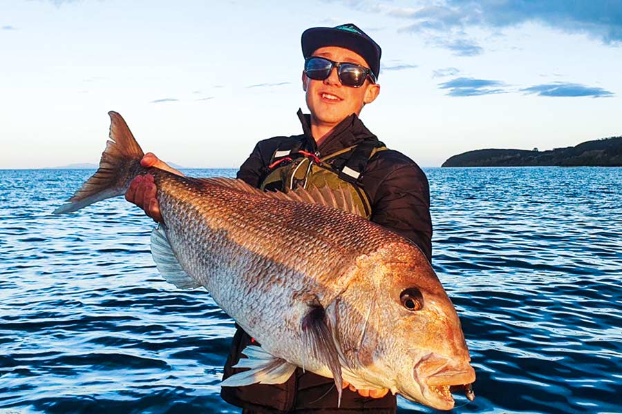 Jackson with his new PB!