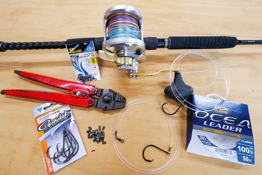 All the ingredients of a good bite leader.