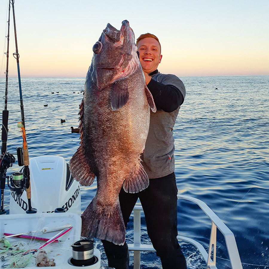 Eddie with his bass – a great way to finish the day.