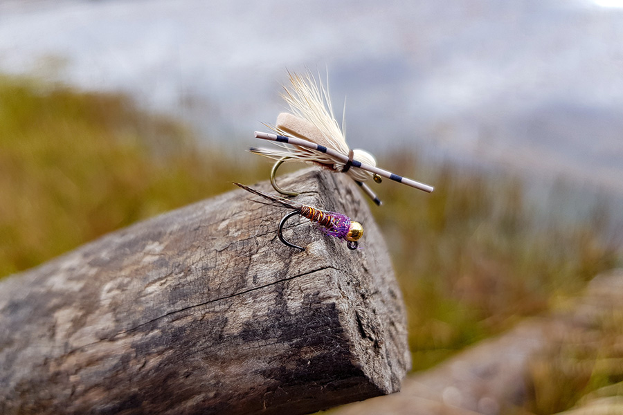 Simple but effective, the two-fly combination.