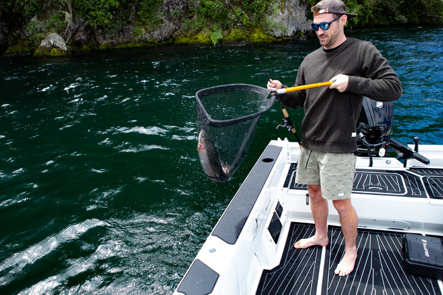 Jigging for Trout The Fishing site