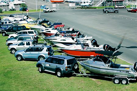 Boat trailers - washing down