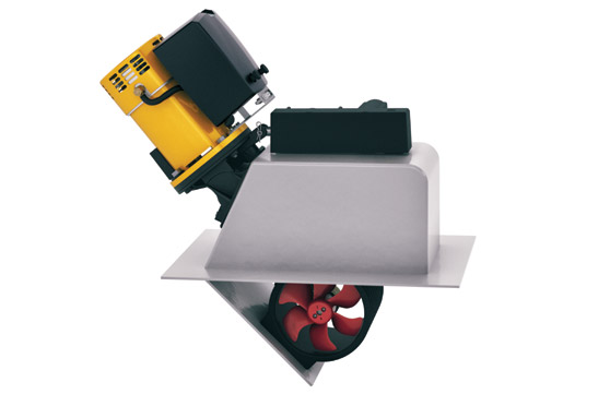 Compact Vetus retractable thruster