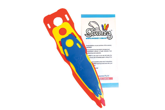 Squid cleaning tools