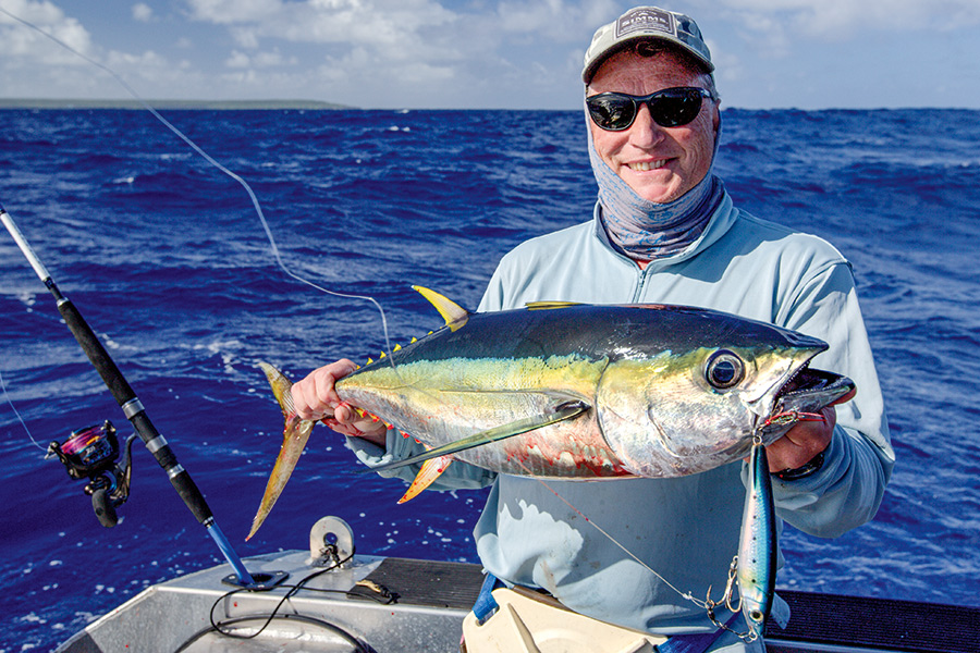 Yellowfin Tuna on Topwater Lures The Fishing Website