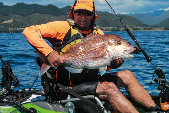 Kayak fishing