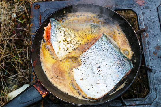 Preparing tasty fish and shellfish meals