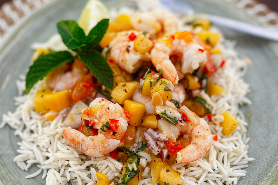 Chilli & Lime Prawns