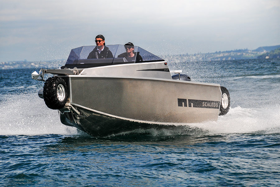 Sealegs 6.1m Alloy Boat Review The Fishing site