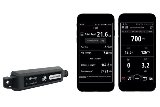 Mercury engine data on mobile