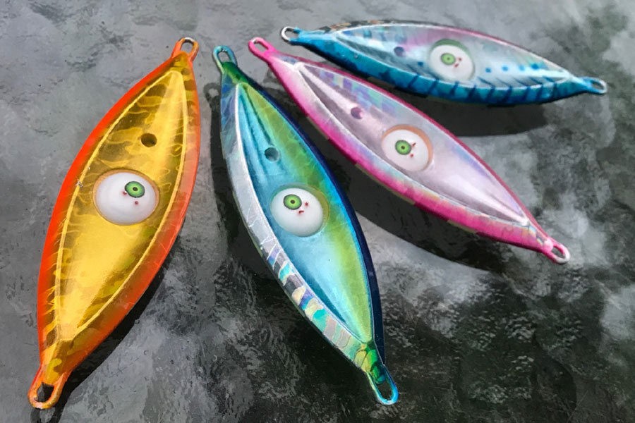 Glowbite Jack Flash slow-pitch lures