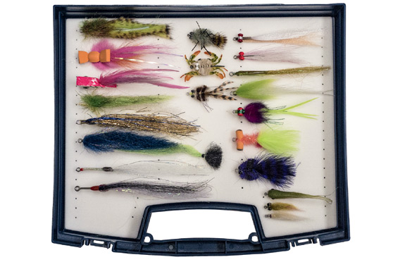 Manic saltwater fly collection