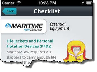 Marinemate app needs more work