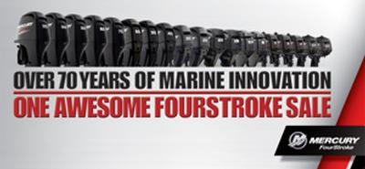 Save big on Mercury four-strokes this spring
