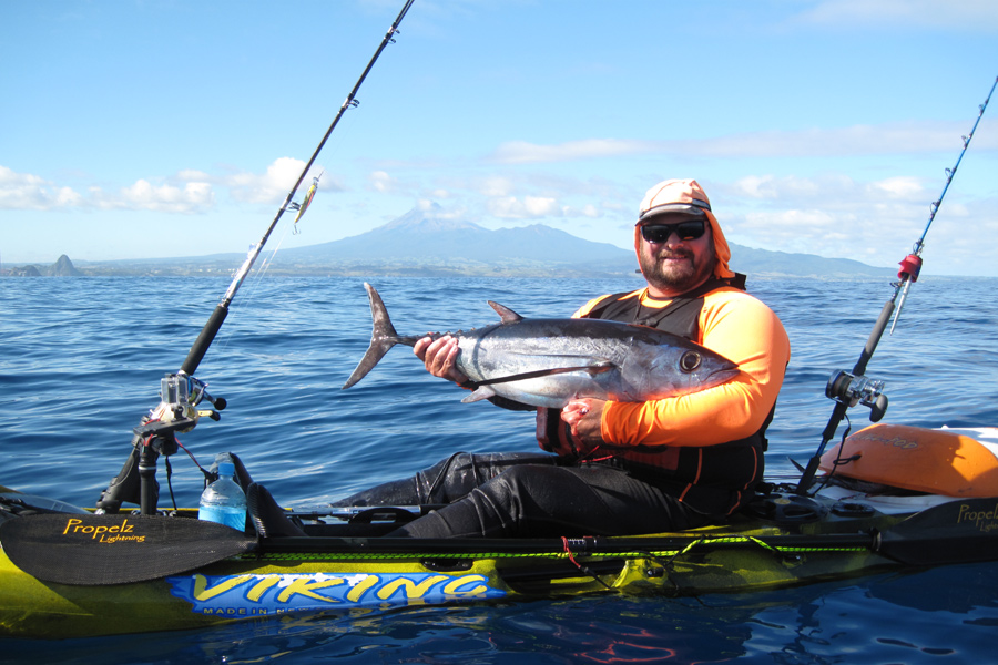 Kayak fishing trolling for tuna The Fishing site