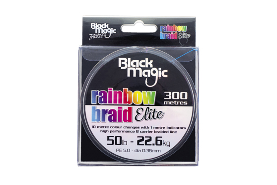 Black Magic Rainbow Braid Elite
