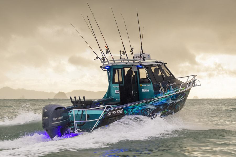 Surtees 750 Game Fisher Review - 2021 Prize boat