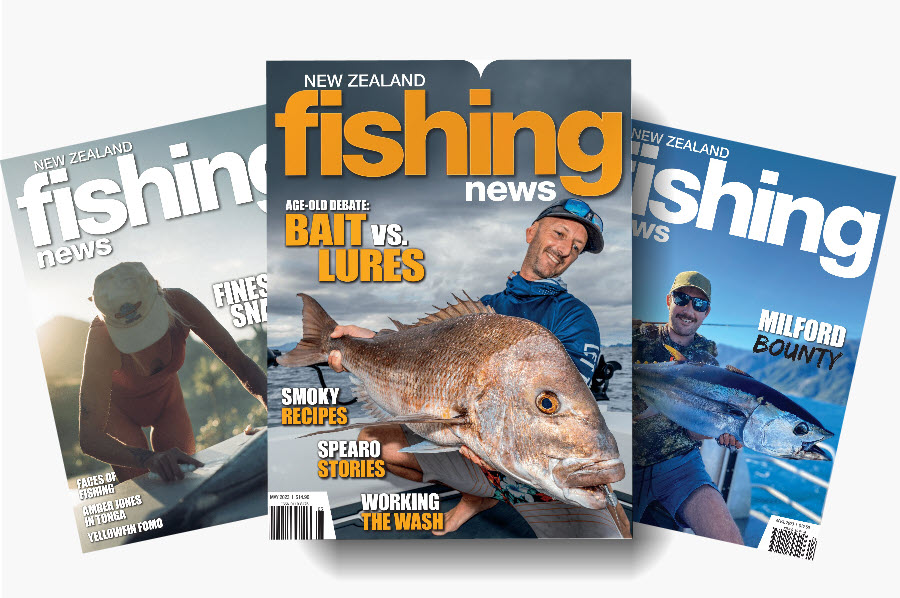 NZ Fishing News May Issue Out Now The Fishing site