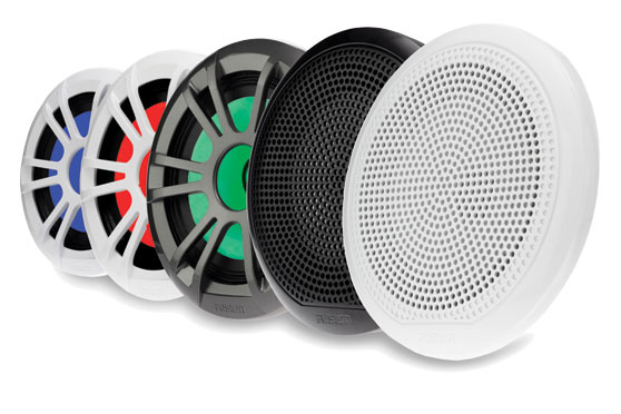 Fusion shallow-mount speakers
