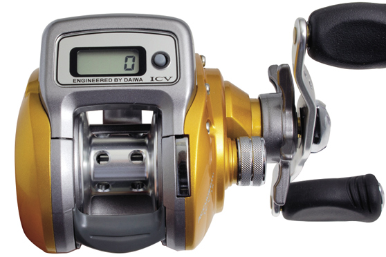 daiwa accudepth icv low profile line counter reel Daiwa Accudepth ICV low-profile baitcaster