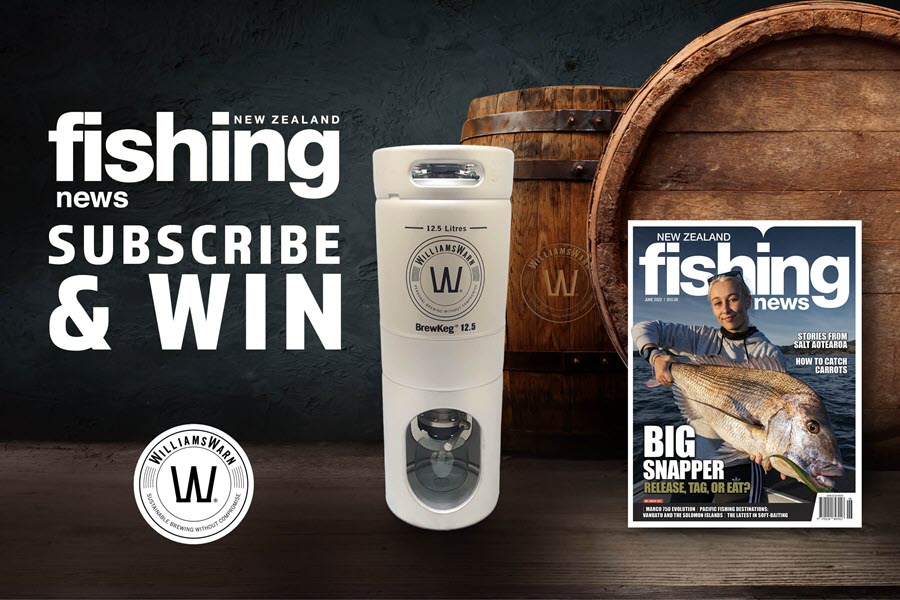 Be in to Win with NZ Fishing News The Fishing site