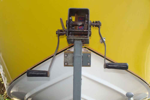 Winch handle repair using shrinkwrap