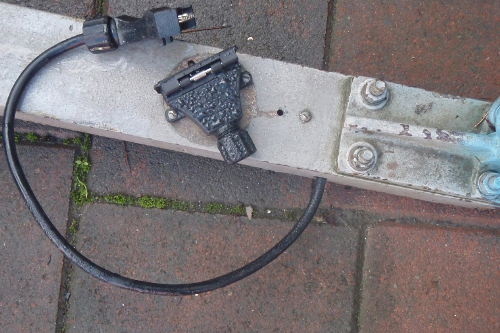 Save your trailer light plug and cable